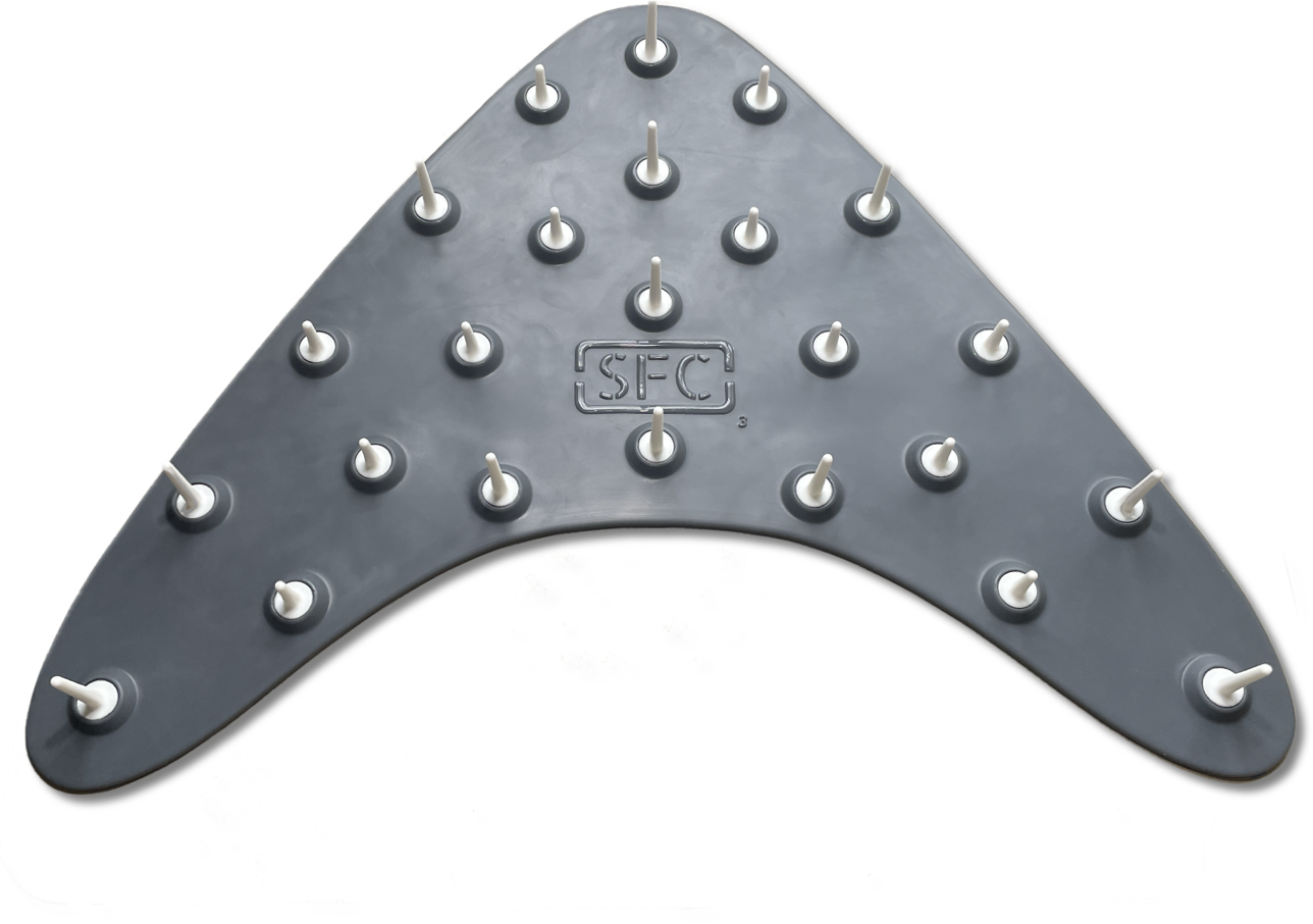 Fly Line Mat-30" (Slate/White)