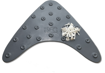 Fly Line Mat-30" (Slate/White)