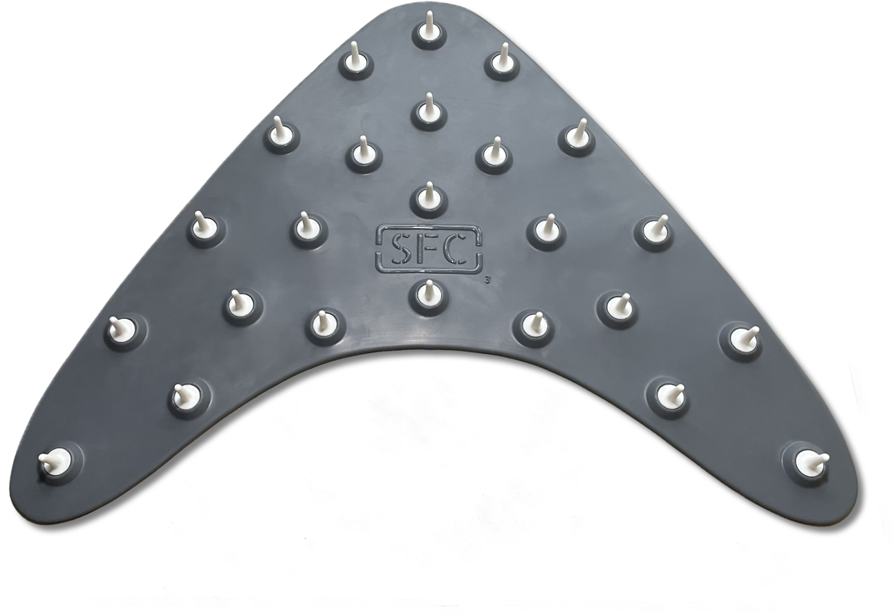 Fly Line Mat-30" (Slate/White)