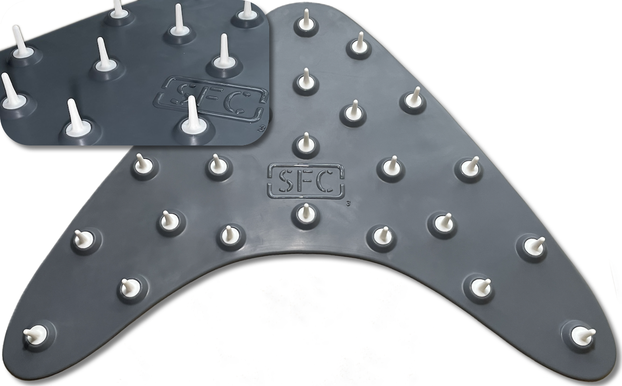 Fly Line Mat-30" (Slate/White)