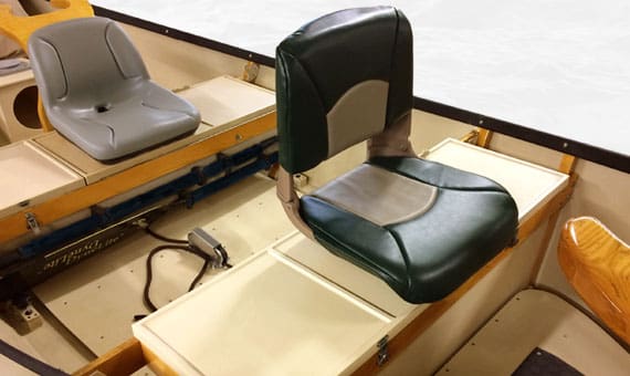 Dry Storage Front Bench and Drift Boat seat