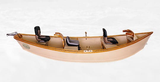 Low Side Pro Guide Drift Boat Hull