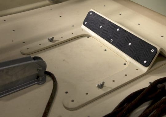 Adjustable Oarsman's Foot Brace