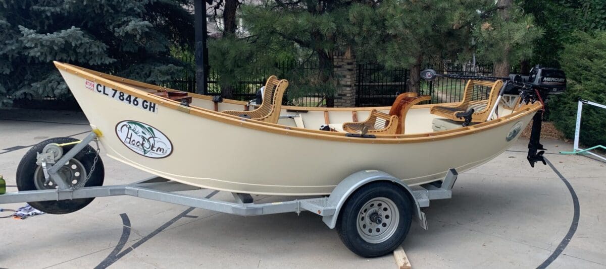 Boulder boat works high side pro guide with motor mount